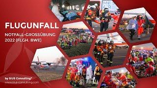 Notfallübung / Feuerwehrübung: Flughafen Braunschweig-Wolfsburg (Notfall-Großübung)