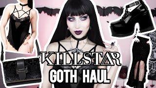  KILLSTAR HAUL TRY ON  Romantic & Vampire Goth Outfits Accessories & Shoes | Vesmedinia