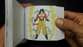 Flipbook Super Saiyan 4 | Son Goku Transformation Super Saiyan 4