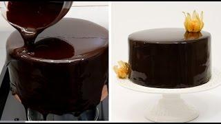 Chocolate Mirror Glaze Cake Recipe | CHOCOLATE HACKS by Cakes StepbyStep