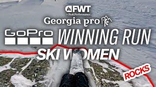 #GoPro POV: Zuzanna Witych Ski Women Winning Run - FWT 2025 Georgia Pro