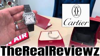 Cartier Santos | Rubber Strap Review