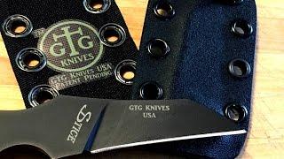 GTG Self-Defense Knives: Last-Ditch Fixed Blade | EDC, Law Enforcement, Military | Used By Police