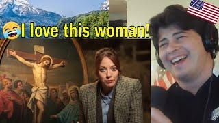 American Reacts Philomena Cunk on Jesus - Part 1