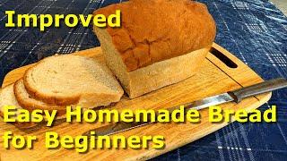 Improved Sandwich Bread for Beginners - Homemade