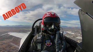 Thunderbirds Training Flight • Capt. Michelle Curran  "Opposing Solo"