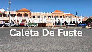 My walk around Caleta De Fuste