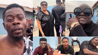 Kwaku Manu,Papa Kumasi, Louisa Adinkra & Other Kumawood Actor's Storm Shifo’s Mum’s Funeral