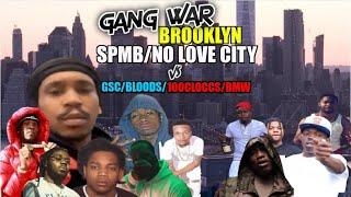 Brooklyn Gang War - SPMB/NLC GD's(Folk)/Bloods vs GSC Crips/Bloods/100 Cloccs - Bush vs Floss