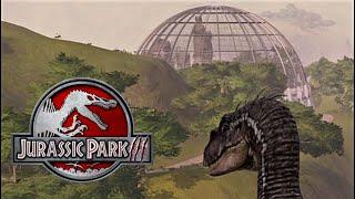 Isla Sorna Jurassic Park 3 Rebuilt! Spinosaurus, T-Rex, Ceratosaurus, Raptors & Pteranodon (4K60FPS)