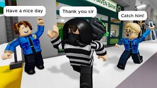 ROBBER 2: THE MONEY HEIST  Roblox Brookhaven  RP - Funny Moments