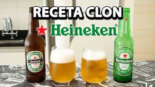  Cómo hacer Cerveza Heineken casera 🟩 Receta cerveza Lager Artesanal