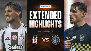 Beşiktaş vs. Maccabi Tel-Aviv: Extended Highlights | UEL League Phase MD 5 | CBS Sports Golazo