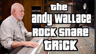 How Andy Wallace Makes a Snare Explode