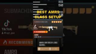 the BEST AMR9 CLASS SETUP in MW3!