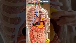 Animation of Digestive System | Stomach AI Art | 23