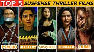 Top 5 Best South Suspense Thriller movies in hindi dubze 2024 || WORTH WATCH