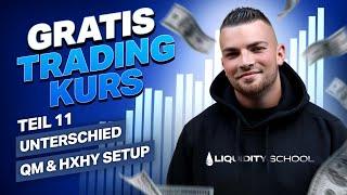 Gratis Trading Kurs für Anfänger - SMC Liquidity Trading Strategie (deutsch) - QM vs. HXHY Setup