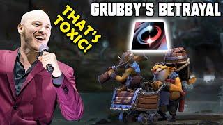 GRUBBY Betrays His Techies Support - ft. SirActionSlacks