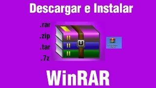 Cómo instalar WINRAR en Windows 10 , 8 o 7 | instalar winrar  paso a paso en pc o laptop