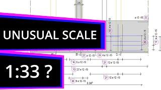 How to set up the custom scale in Allplan?