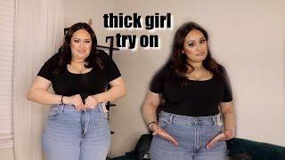 Abercrombie Curve Love Try ON!! Size 16