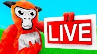 Playing Gorilla Tag With VIEWERS! LIVE!