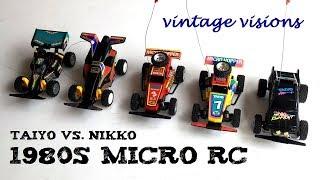 ViNTAGE ViSiONS E12 - Taiyo/Tyco vs. Nikko 1980s Micro RC!