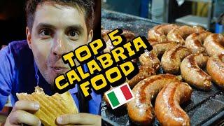 TOP 5 Foods to try in CALABRIA, Italy!!  food & travel