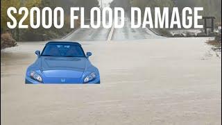 Flooded S2000 - Hurricane Damage