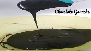 How to make Chocolate Ganache Recipe in 1 minute #shorts