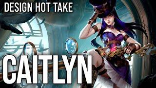 Caitlyn looks like a parody of her own design || design hot take [CC] #shorts