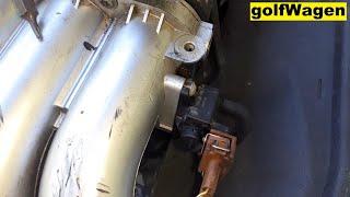 VW Golf 4 / Audi A3 1.8 intake manifold flaps solenoid valve replacement