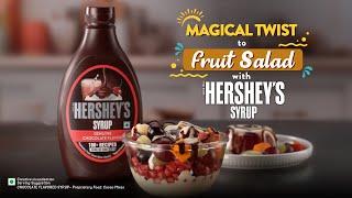 Fruity Magic with Hershey's Chocolate Flavored Syrup