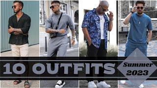 10 Latest Summer Outfit Ideas For Men 2023 | Men's Fashion