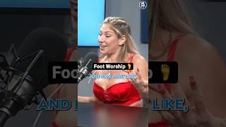 OF Star tells the time that her Uber driver pulled the car over to worship her feet 