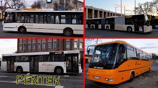 Vonatpótlók, és még néhány busz péntek este