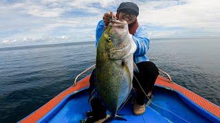 Strike JACKPOT,, Mancing Bawa Istri Gacooorr Strike Ikan Besar Sampai Ngos-Ngosan !!