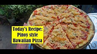 Pinoy Style Hawaiian Pizza-Simple and Delicious