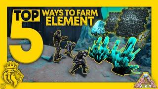 TOP 5 Way To Farm ELEMENT on Genesis 2 | EASY Ways! | ARK: Survival Evolved