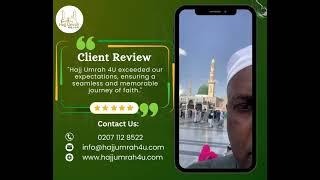 Client Review for Hajj Umrah 4u #trending #foryou #follow #subscribe #quran #shorts