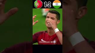 India vs Portugal FIFA World Cup Imajinary | Penalty shoot out Highlights #sunilchhetri  vs #ronaldo