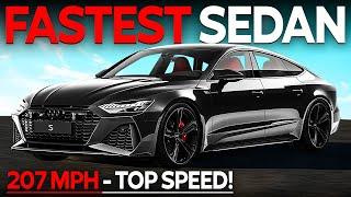 Top 10 Fastest Sedans Worldwide. These Luxury Sedans Outrun Supercars!