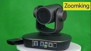 Zoomking video conference camera,Broadcast Live Streaming PTZ Camera for Church and Live Production.