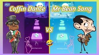 Tiles Hop - Coffin Dance Song vs Mr Bean Theme Song. V Gamer