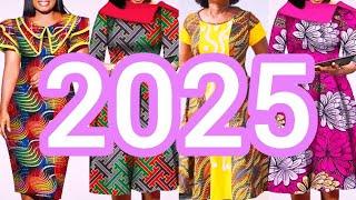 2025 Latest and Trending African Print Ankara Midi Dresses | Midi Ankara Dresses for Ladies