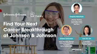 Find Your Next Career Breakthrough at Johnson & Johnson