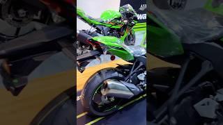 Kawasaki zx10r & zx6r stock is exhaust sound  #kawasaki