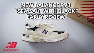 New Balance 993 "Sea Salt with Black" - Early Review!