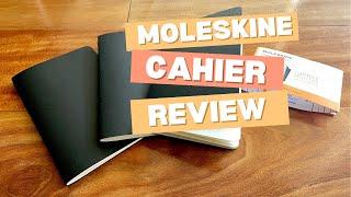 Moleskine Cahier Notebook Review